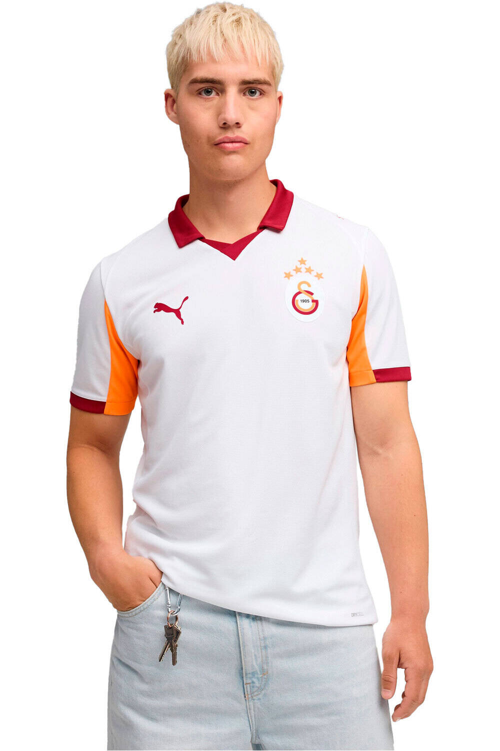 Puma camiseta de fútbol oficiales GALATASARAY 26 Away Jersey Repl vista frontal