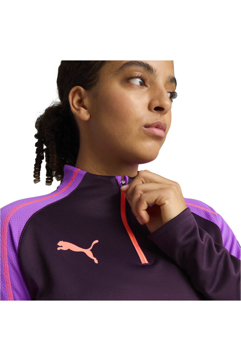 Puma camiseta de fútbol oficiales individualBLAZE 1/4 Zip-Top vista detalle
