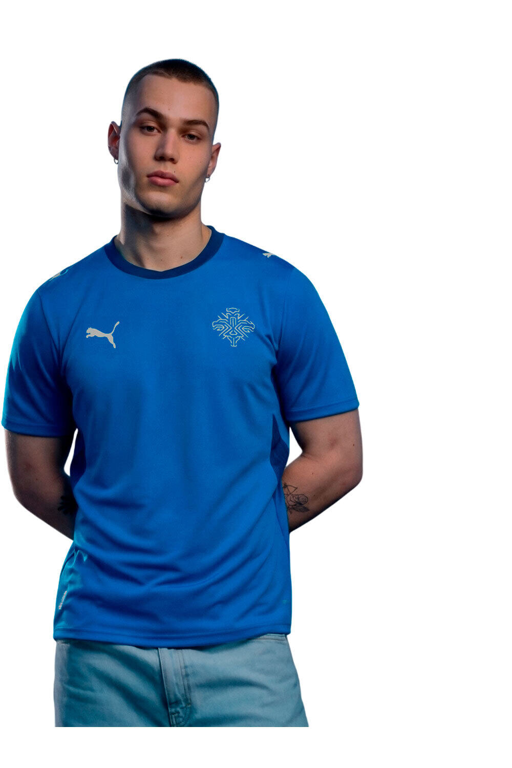 Puma camiseta de fútbol oficiales KSI Home Jersey Repl vista frontal