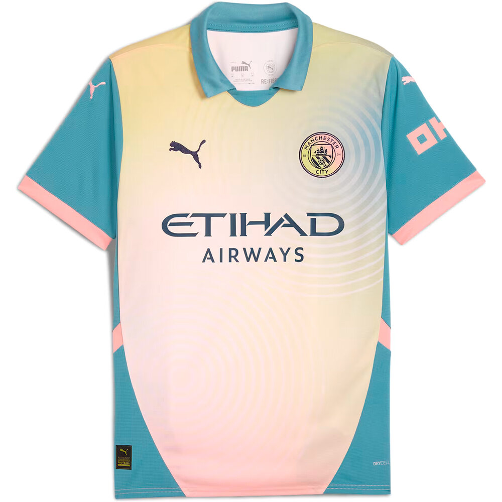 Puma camiseta de fútbol oficiales MCFC Fourth Jersey R 04