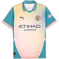 Puma camiseta de fútbol oficiales MCFC Fourth Jersey R 04