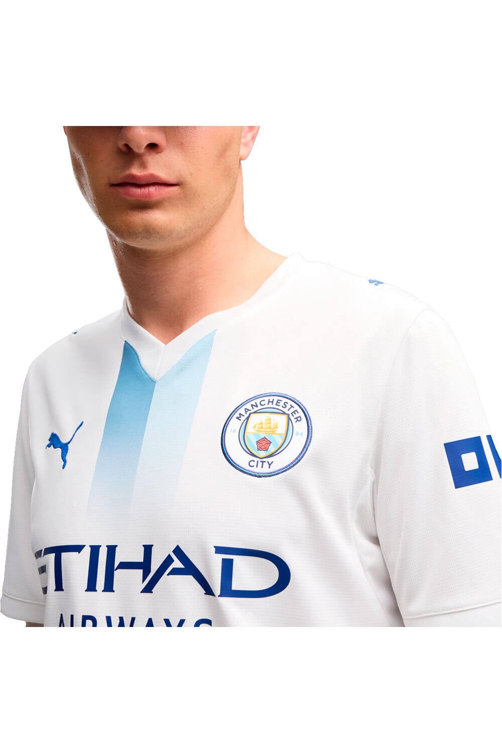 Puma camiseta de fútbol oficiales MCFC Third Jersey Re vista detalle