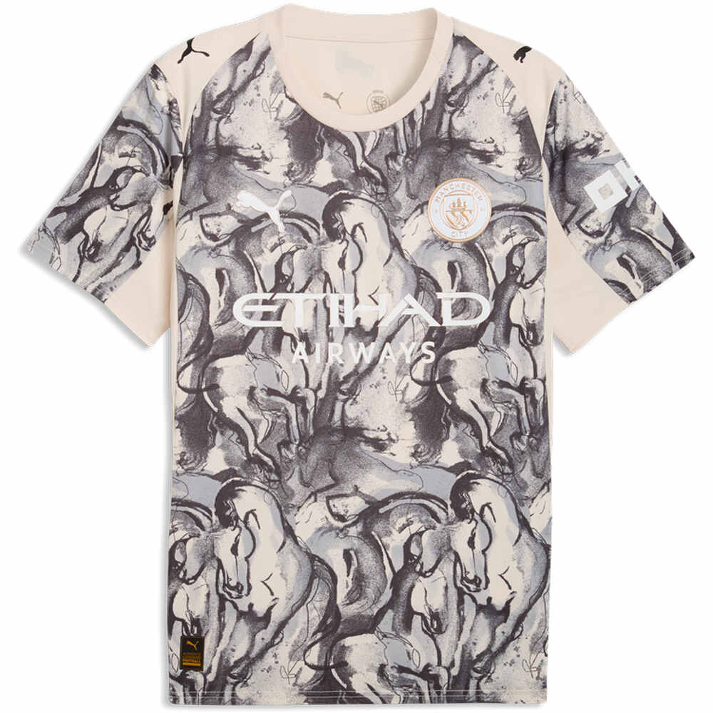 Puma camiseta de fútbol oficiales MCFC YOH Jersey Repl 04