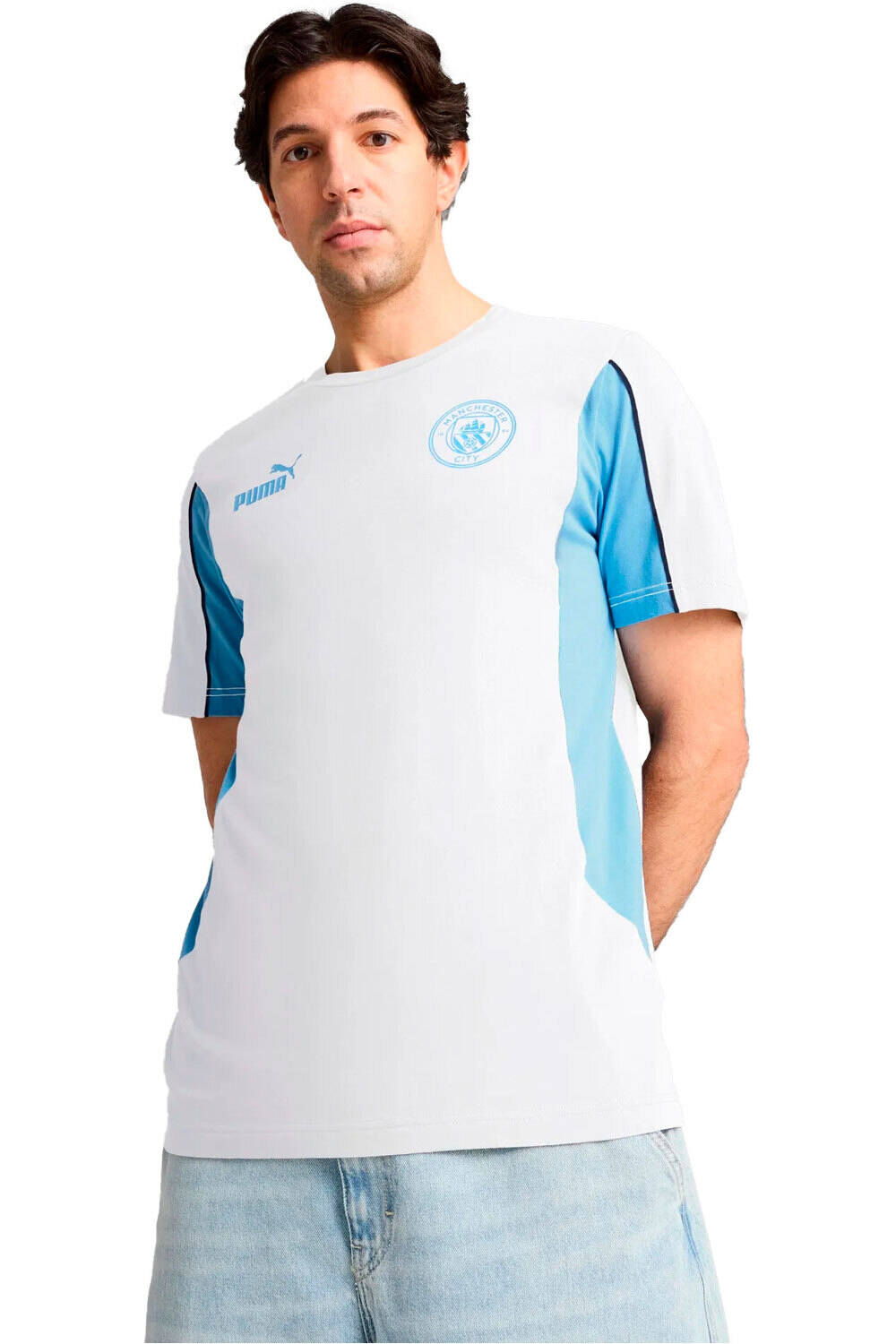Puma camiseta de fútbol oficiales M.CITY 25 ftblARCHIVE Tee vista frontal