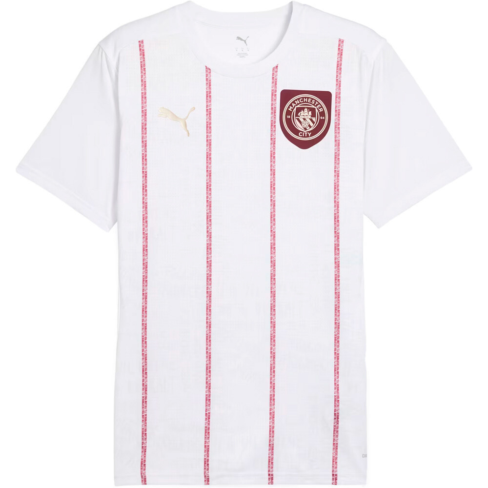 Puma camiseta de fútbol oficiales M.CITY 25 Prematch SS Jersey 04