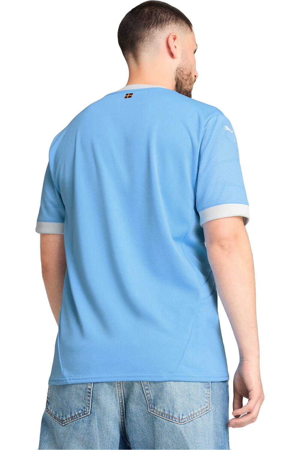 Puma camiseta de fútbol oficiales MFF Home Jersey Replica vista trasera