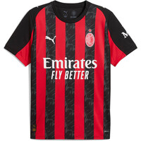 Puma camiseta de fútbol oficiales MILAN 26 HOME JERSEY NERO 03