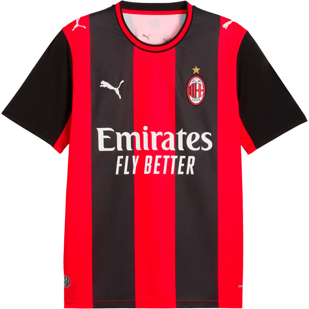 Puma camiseta de fútbol oficiales MILAN 27 JERSEY HOME 03