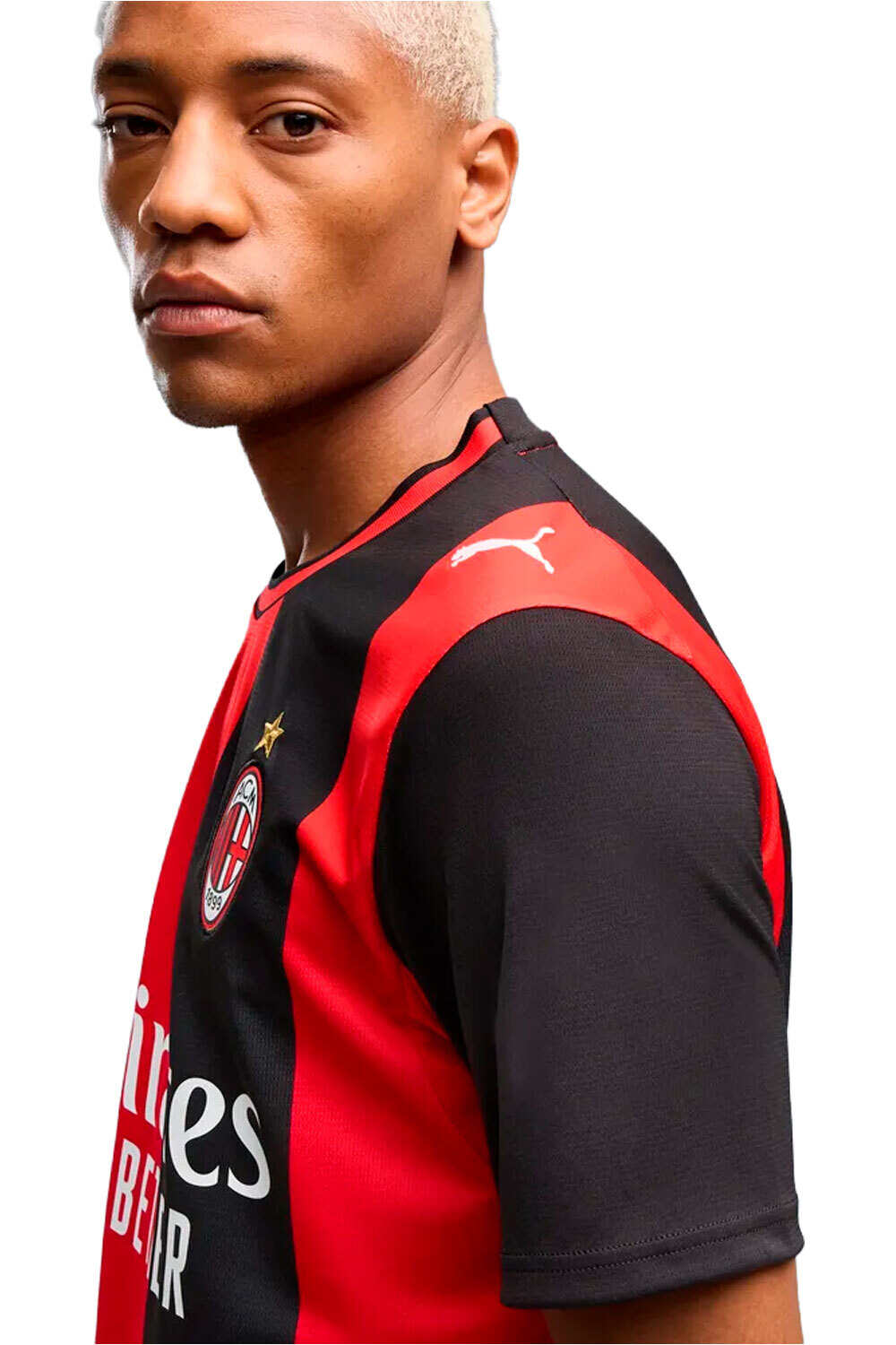 Puma camiseta de fútbol oficiales MILAN 27 JERSEY HOME vista detalle