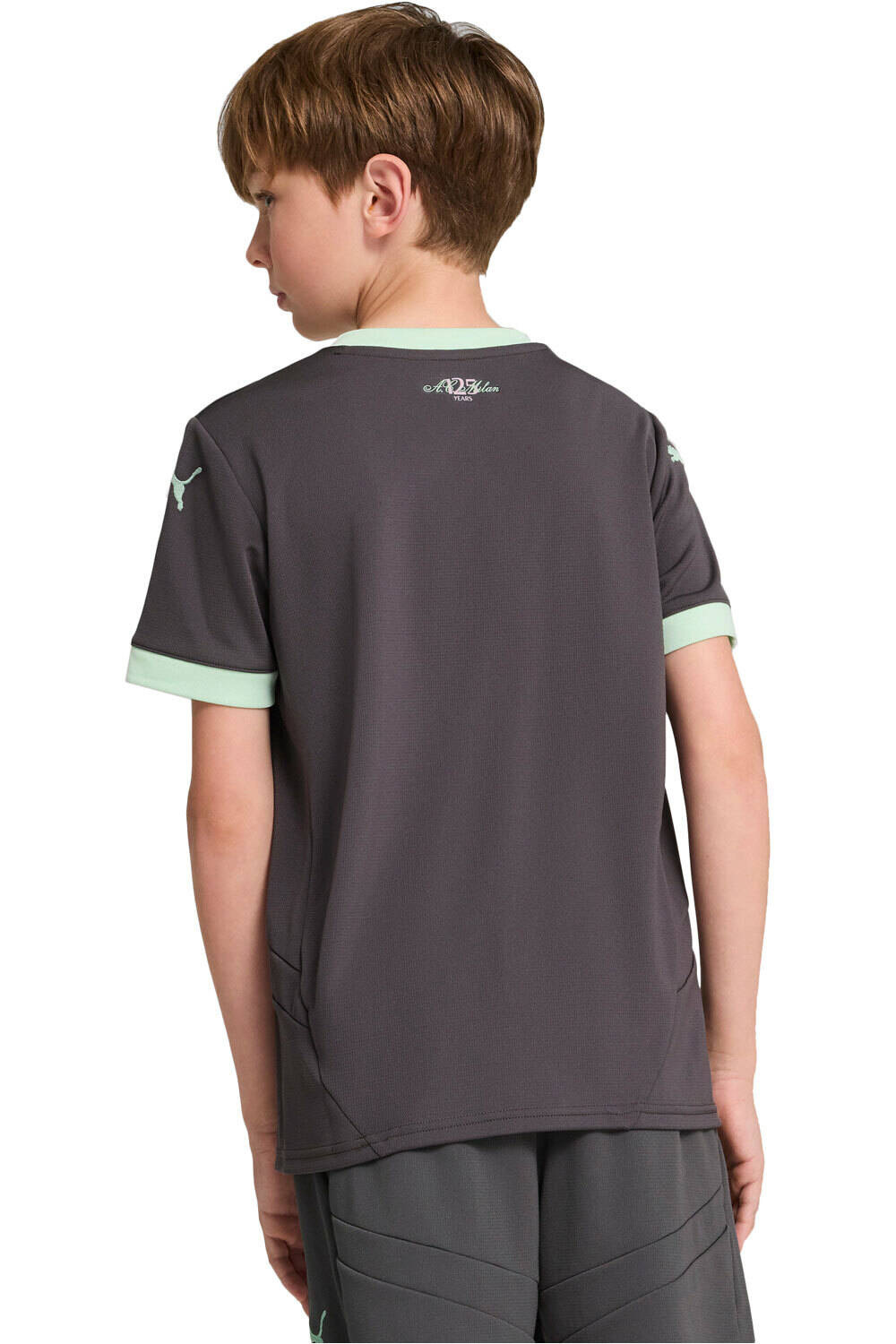 Puma camiseta de fútbol oficiales niño ACM Third Jersey Rep vista trasera