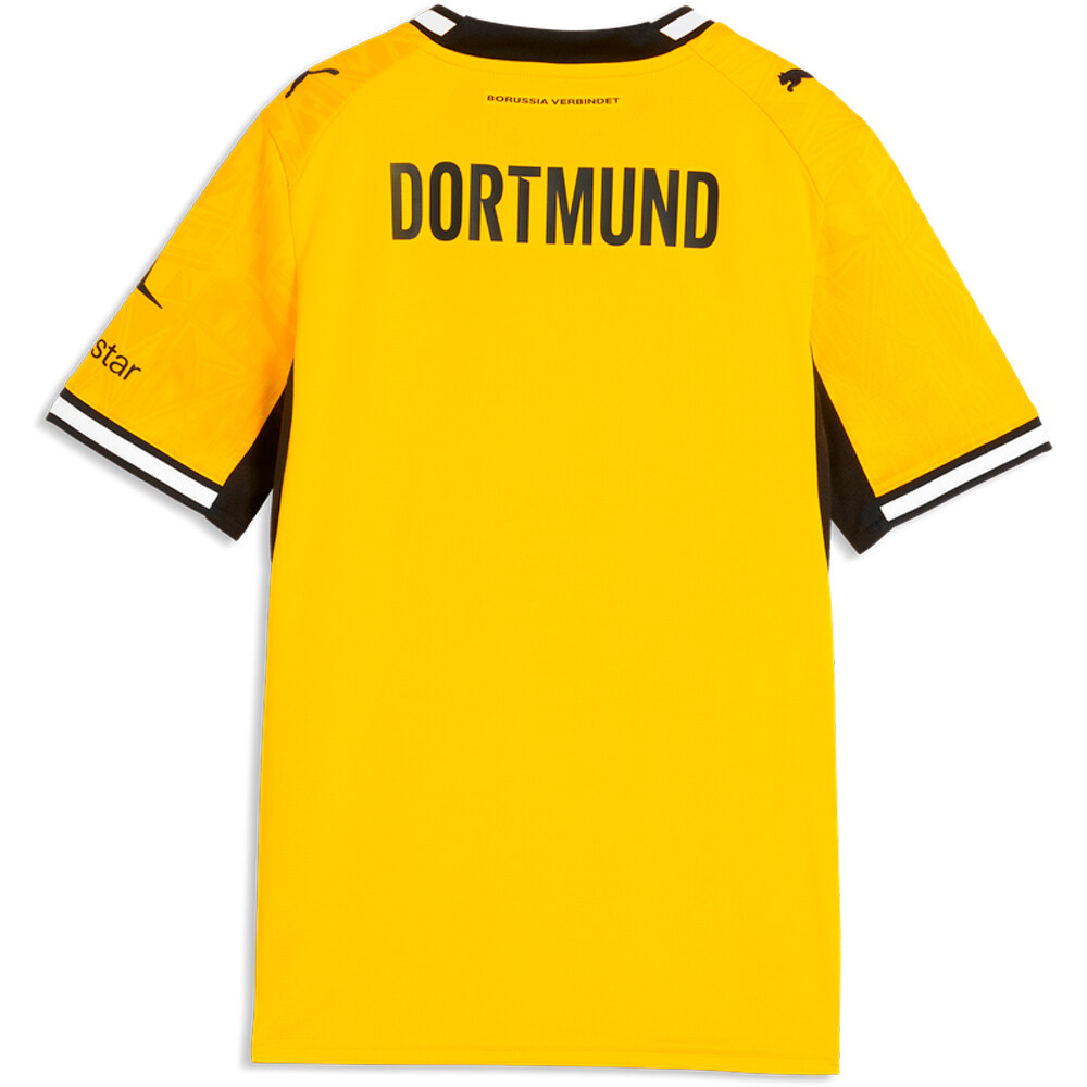 Puma camiseta de fútbol oficiales niño B.DORTMUND  27 JERSEY HOME JR 04