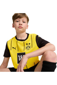Puma camiseta de fútbol oficiales niño BORUSSIA.D 25 Home Jersey Replica Jr vista detalle