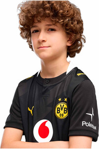 Puma camiseta de fútbol oficiales niño BVB Away Jersey Repl vista detalle