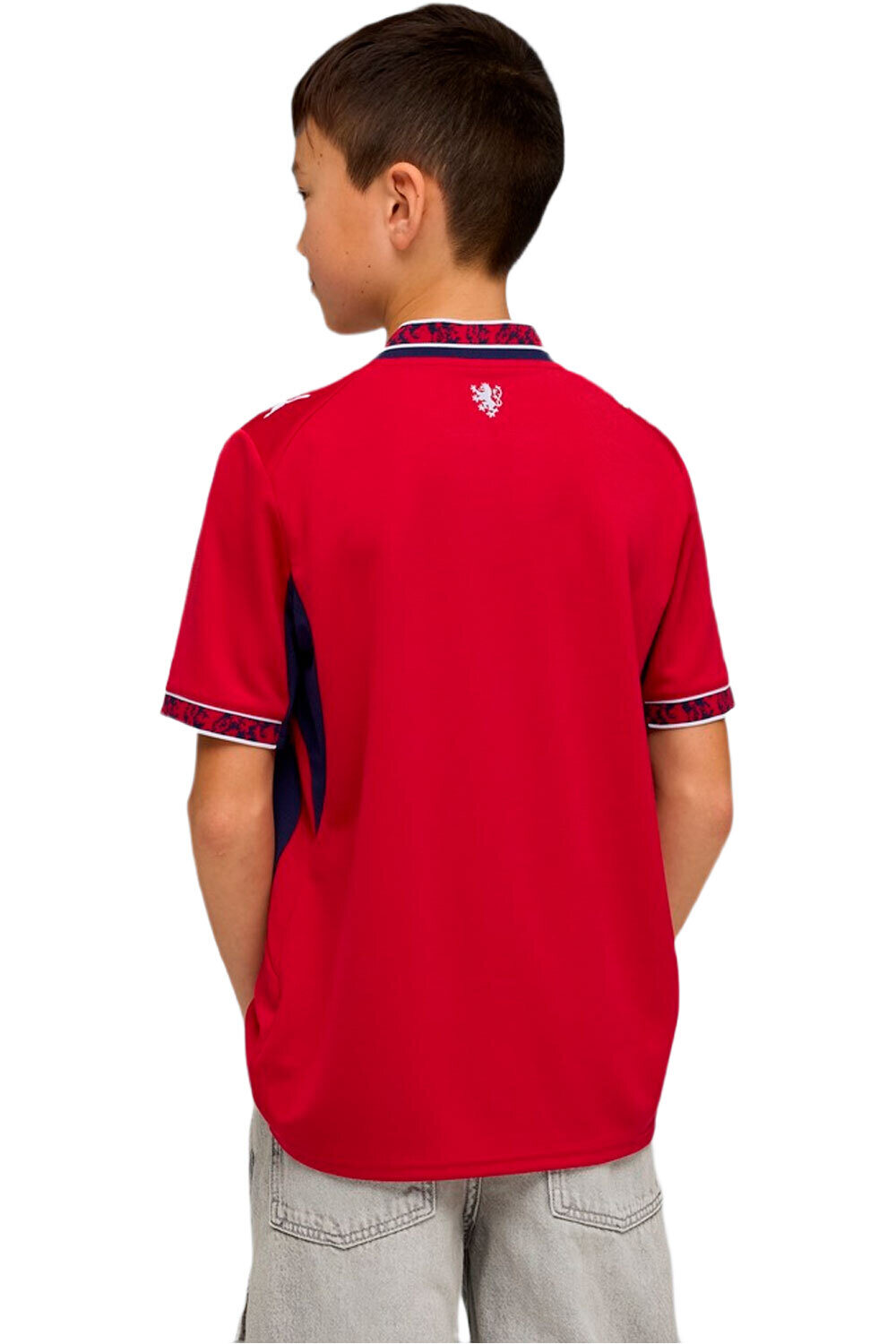 Puma camiseta de fútbol oficiales niño FACR Home Jersey Rep vista trasera