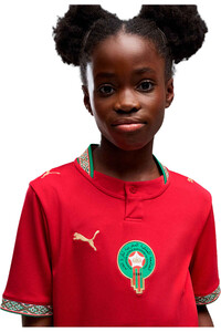 Puma camiseta de fútbol oficiales niño FRMF Home Jersey Rep vista detalle