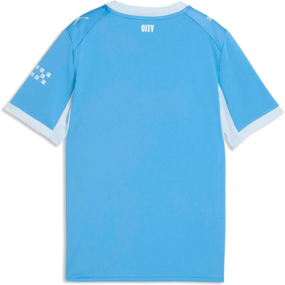 Puma camiseta de fútbol oficiales niño M. CITY 27 JERSEY HOME JR 04