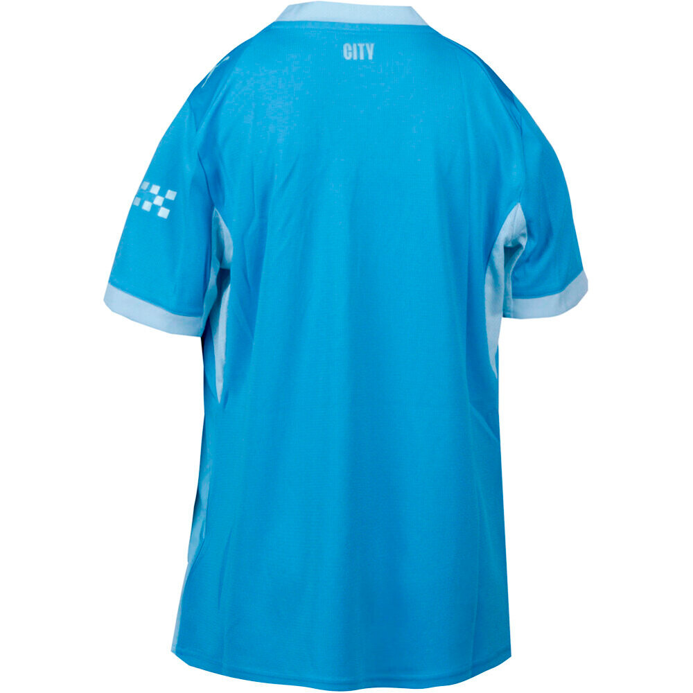 Puma camiseta de fútbol oficiales niño M. CITY 27 JERSEY HOME JR vista trasera