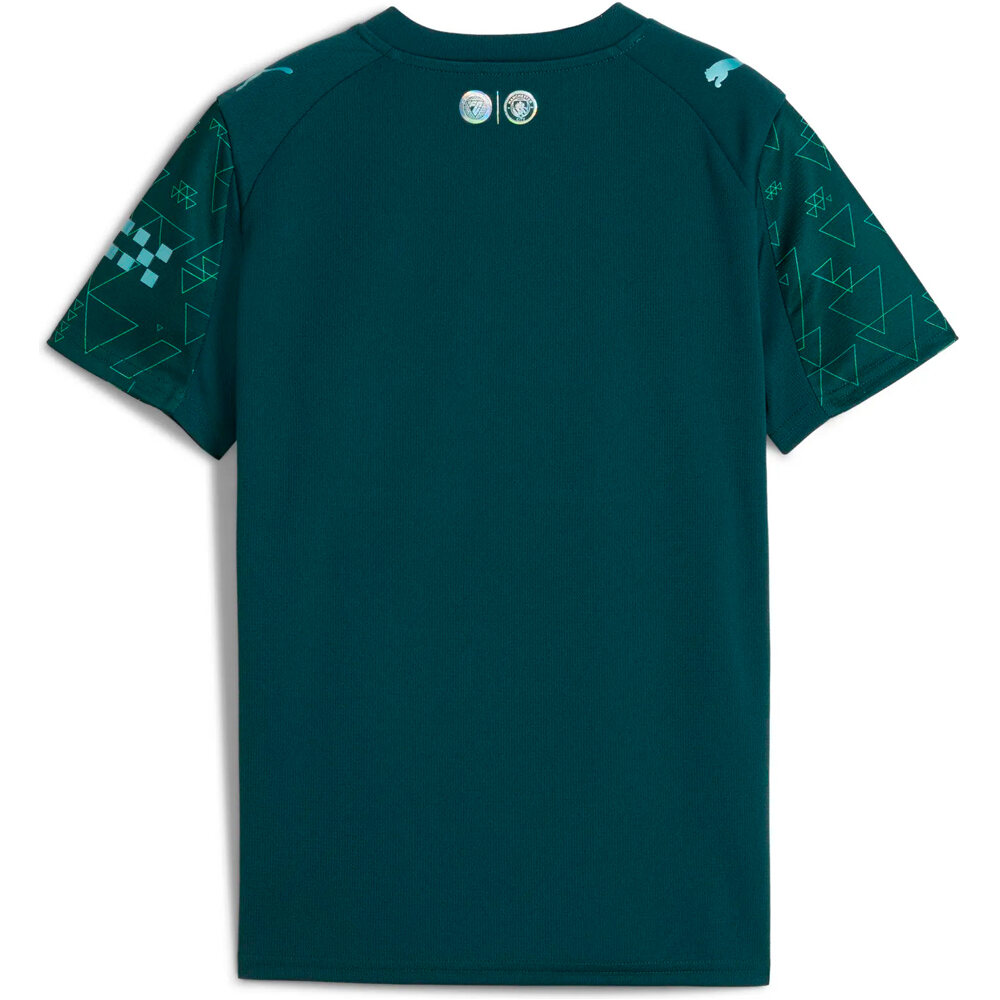 Puma camiseta de fútbol oficiales niño MANCHESTER CITY 26 4th Replica Jr 04