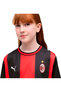 Puma camiseta de fútbol oficiales niño MILAN 27 JERSEY HOME JR vista detalle