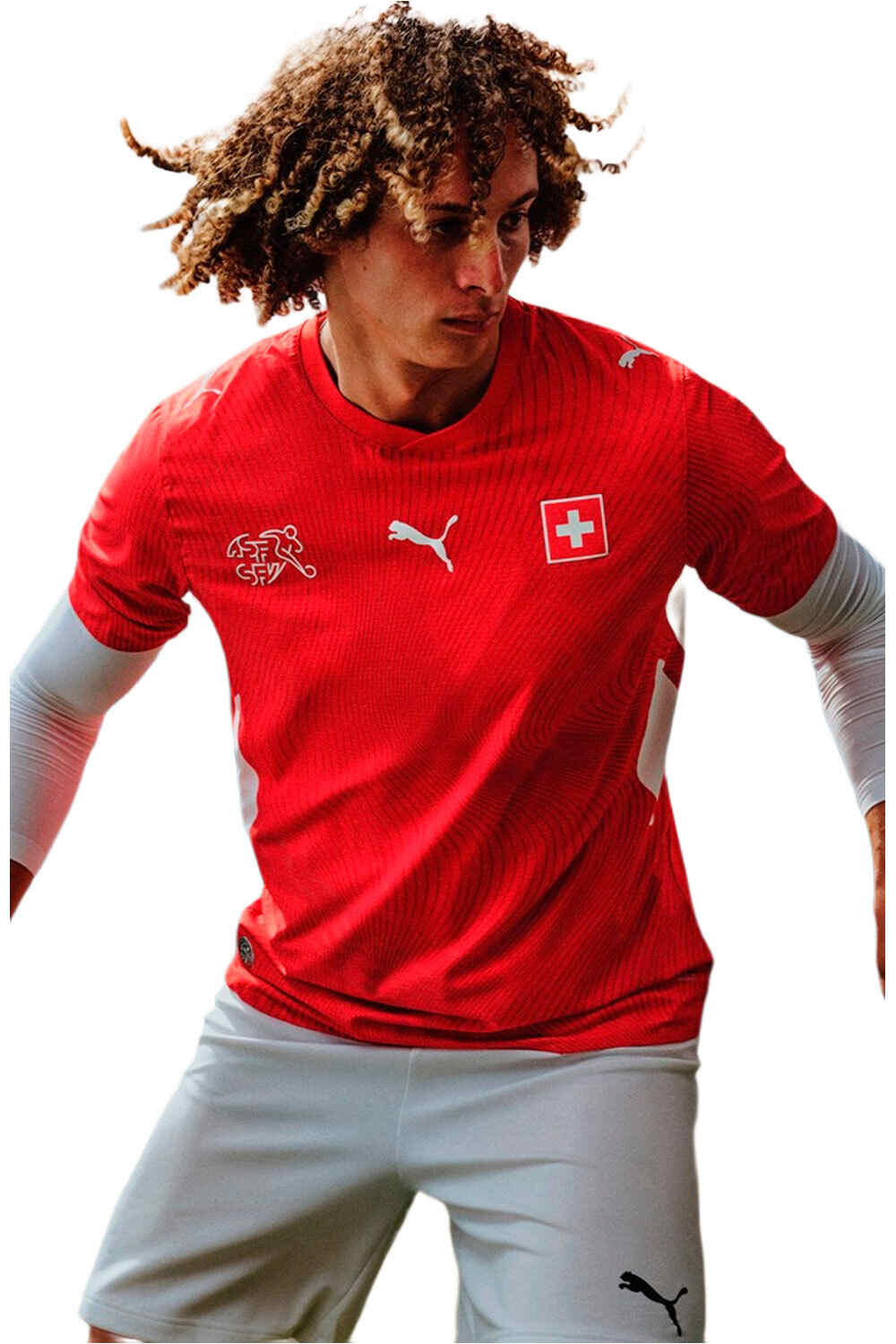 Puma camiseta de fútbol oficiales niño SFV Home Jersey Repl 03