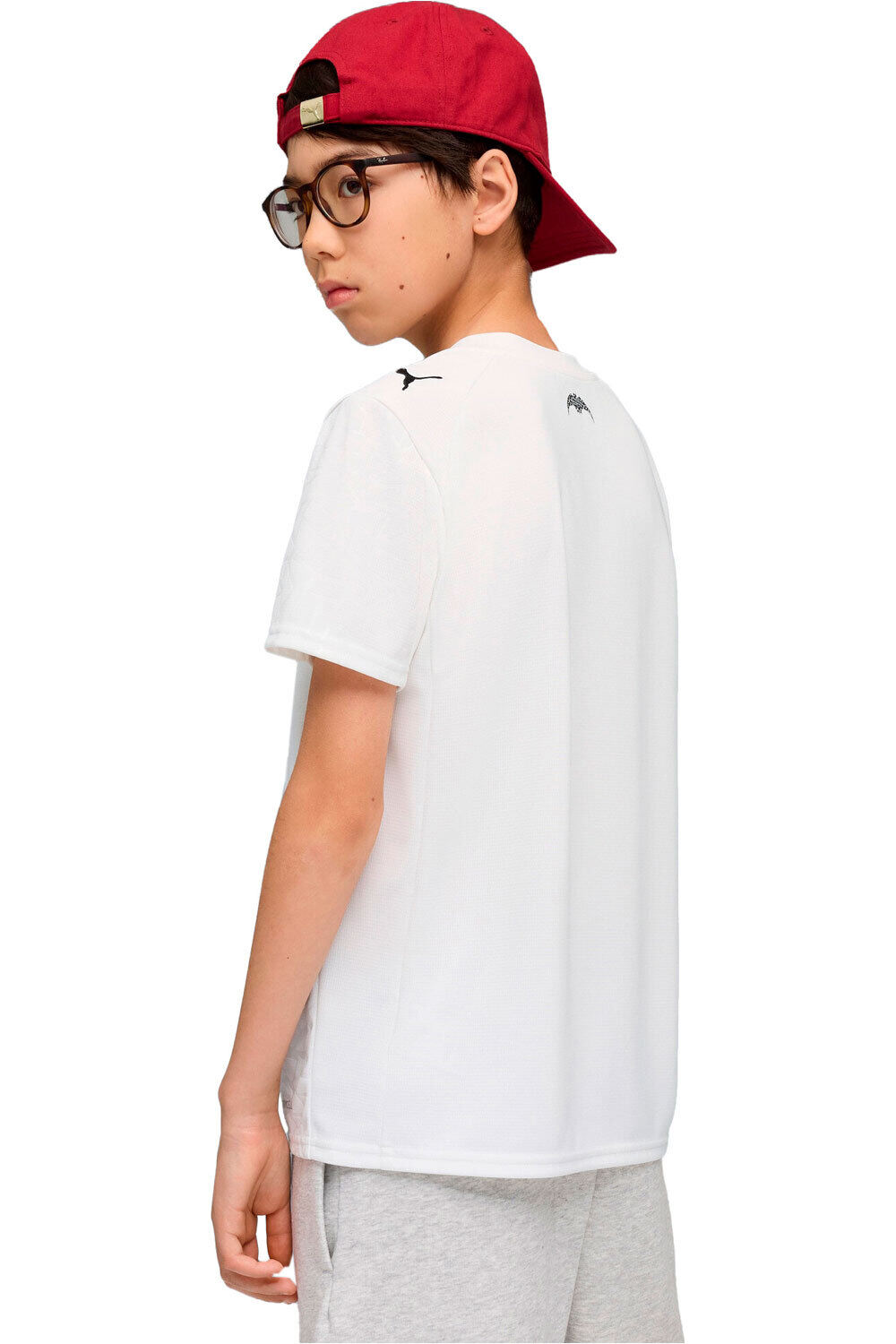 Puma camiseta de fútbol oficiales niño VALENCIA 26 Home Jersey Repl vista trasera