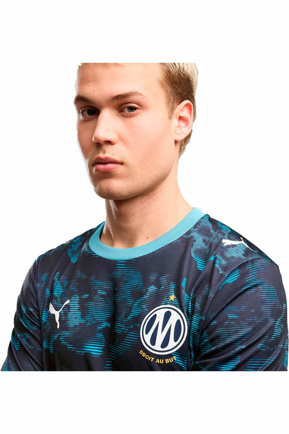 Puma camiseta de fútbol oficiales OM Away Jersey Repli vista detalle