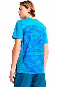 Puma camiseta de fútbol oficiales O.MARSELLA 25 Prematch SS Jersey vista trasera