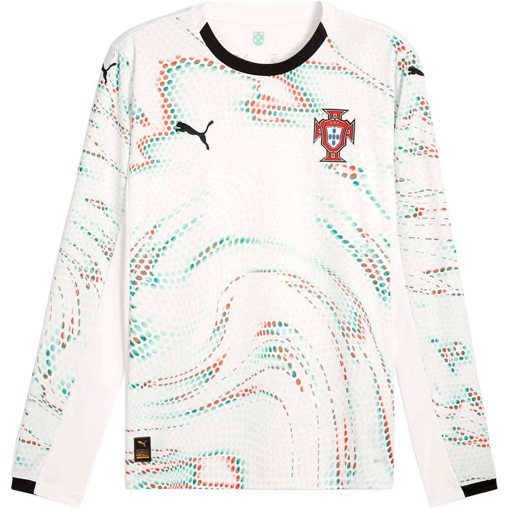 Puma camiseta de fútbol oficiales PORTUGAL 25 Away Jersey Replica LS 04