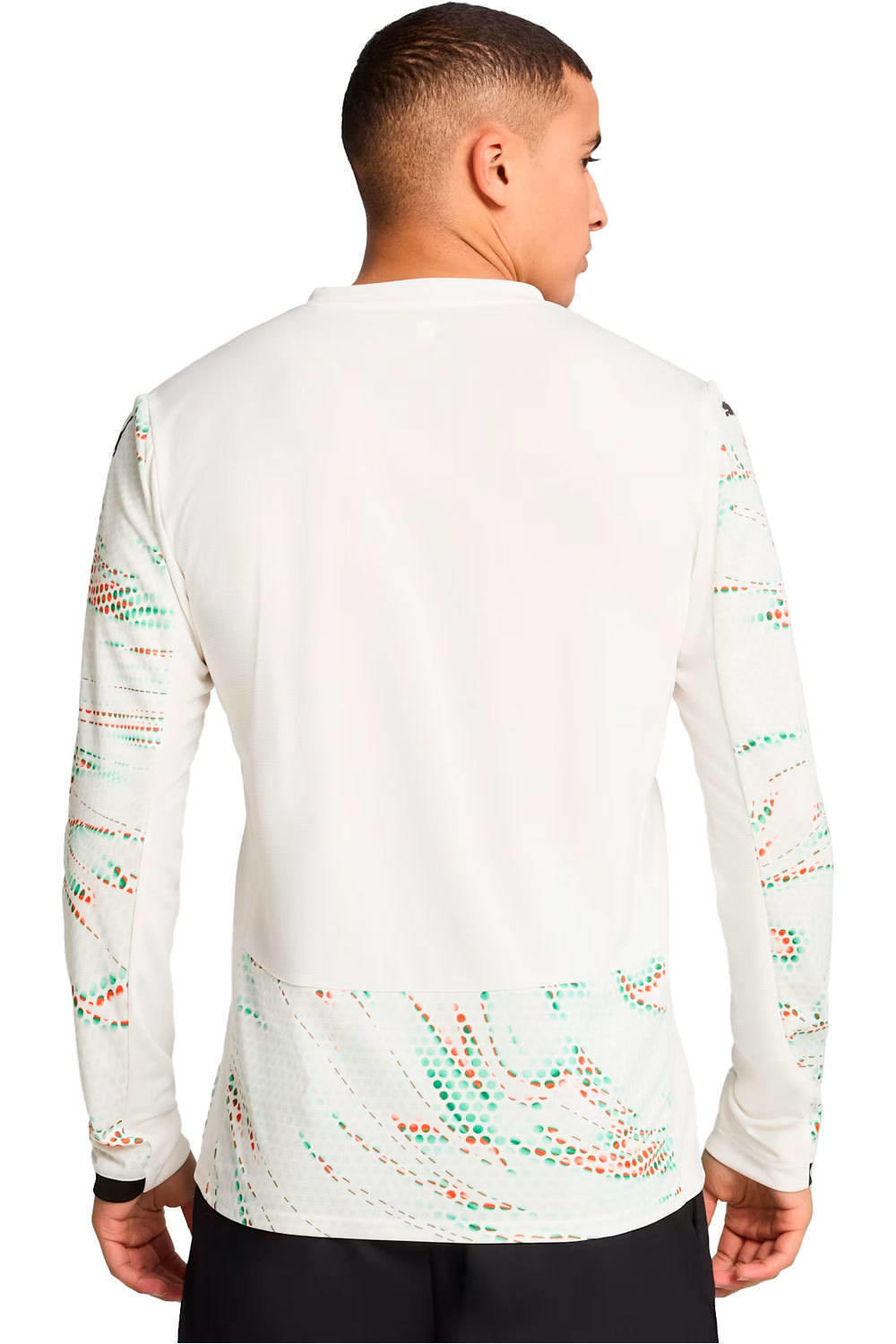 Puma camiseta de fútbol oficiales PORTUGAL 25 Away Jersey Replica LS vista trasera