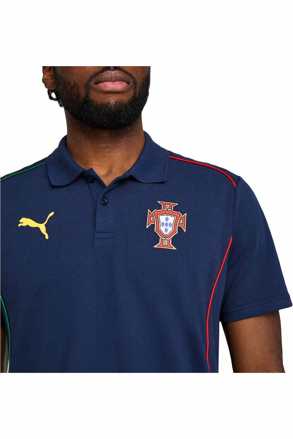 Puma camiseta de fútbol oficiales PORTUGAL 25 Casuals Polo vista detalle