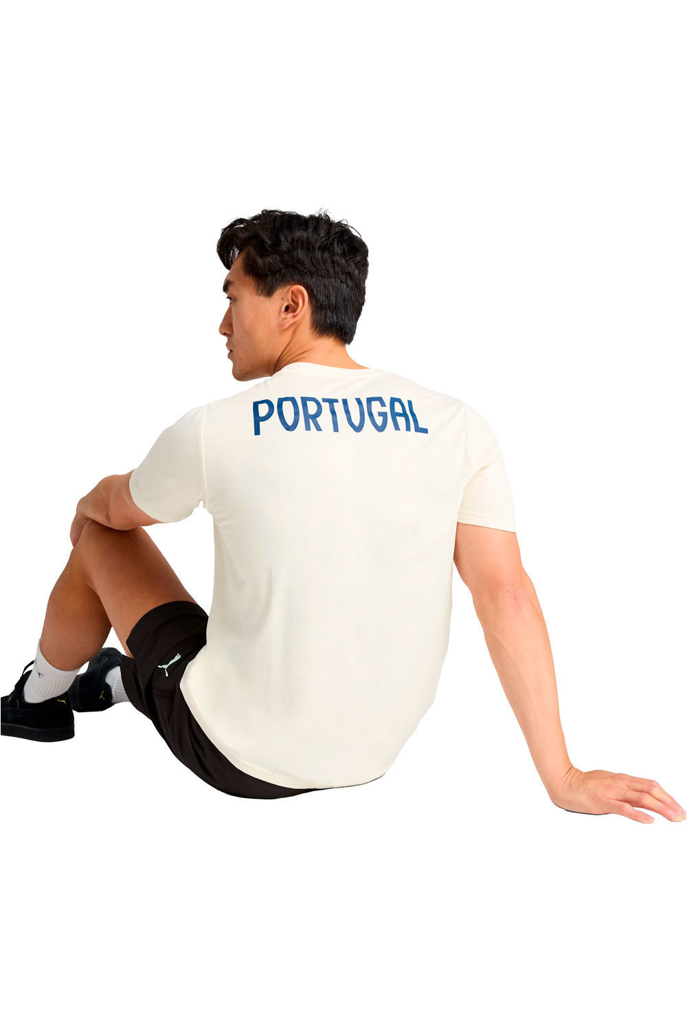 Puma camiseta de fútbol oficiales PORTUGAL 25 Casuals Tee vista trasera