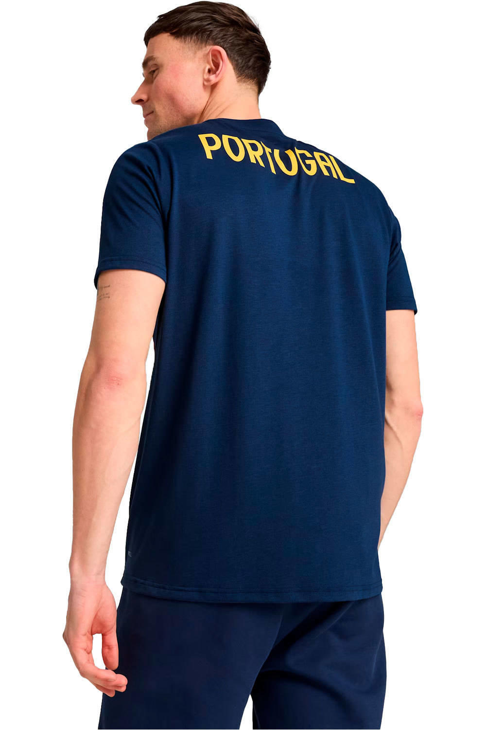 Puma camiseta de fútbol oficiales PORTUGAL 25 Casuals Tee vista trasera