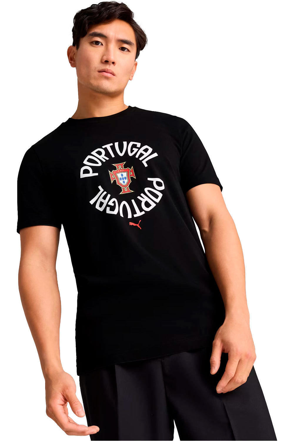 Puma camiseta de fútbol oficiales PORTUGAL 25 ftblNRGY Tee vista frontal