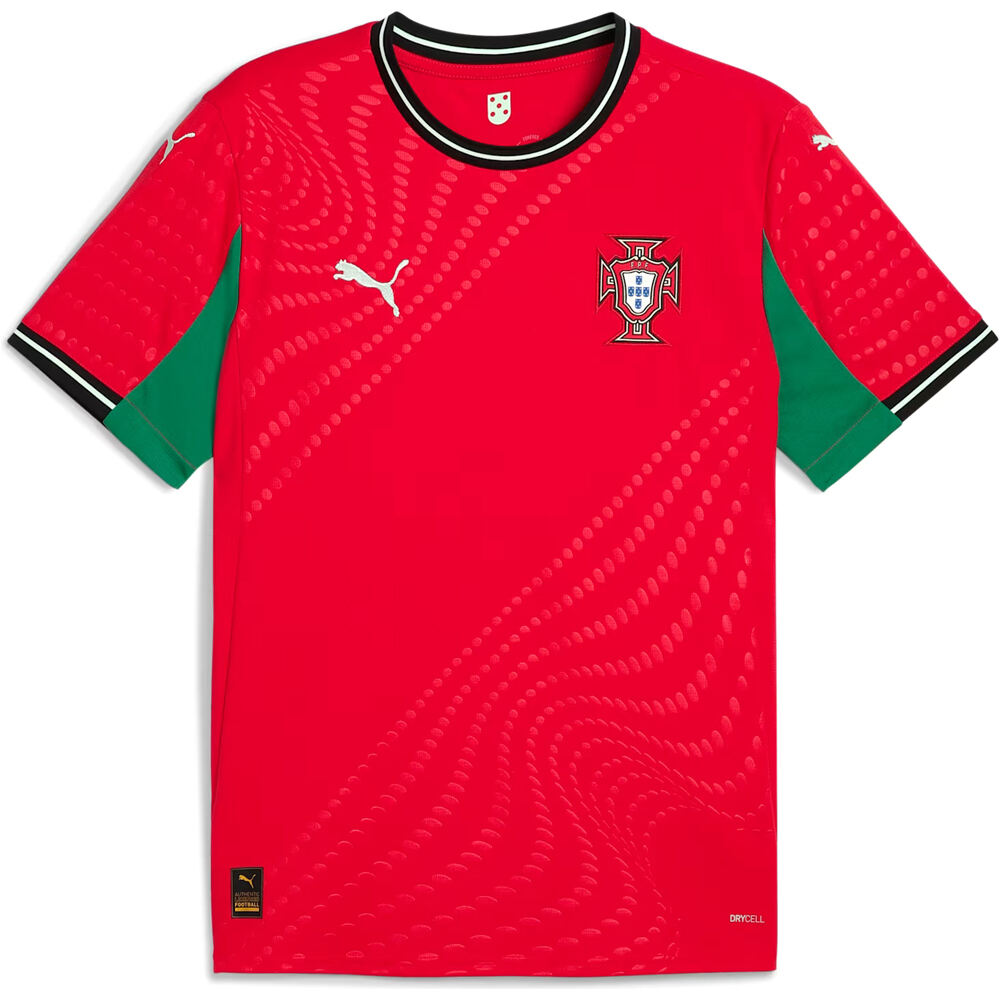 Puma camiseta de fútbol oficiales PORTUGAL 25 Home Wn Jersey Replica 04