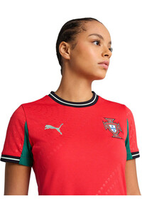 Puma camiseta de fútbol oficiales PORTUGAL 25 Home Wn Jersey Replica W vista detalle