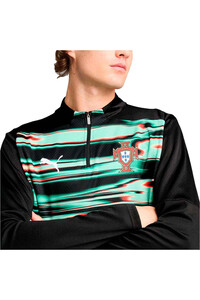 Puma camiseta de fútbol oficiales PORTUGAL 25 Prematch 1/4 ZipTop vista detalle