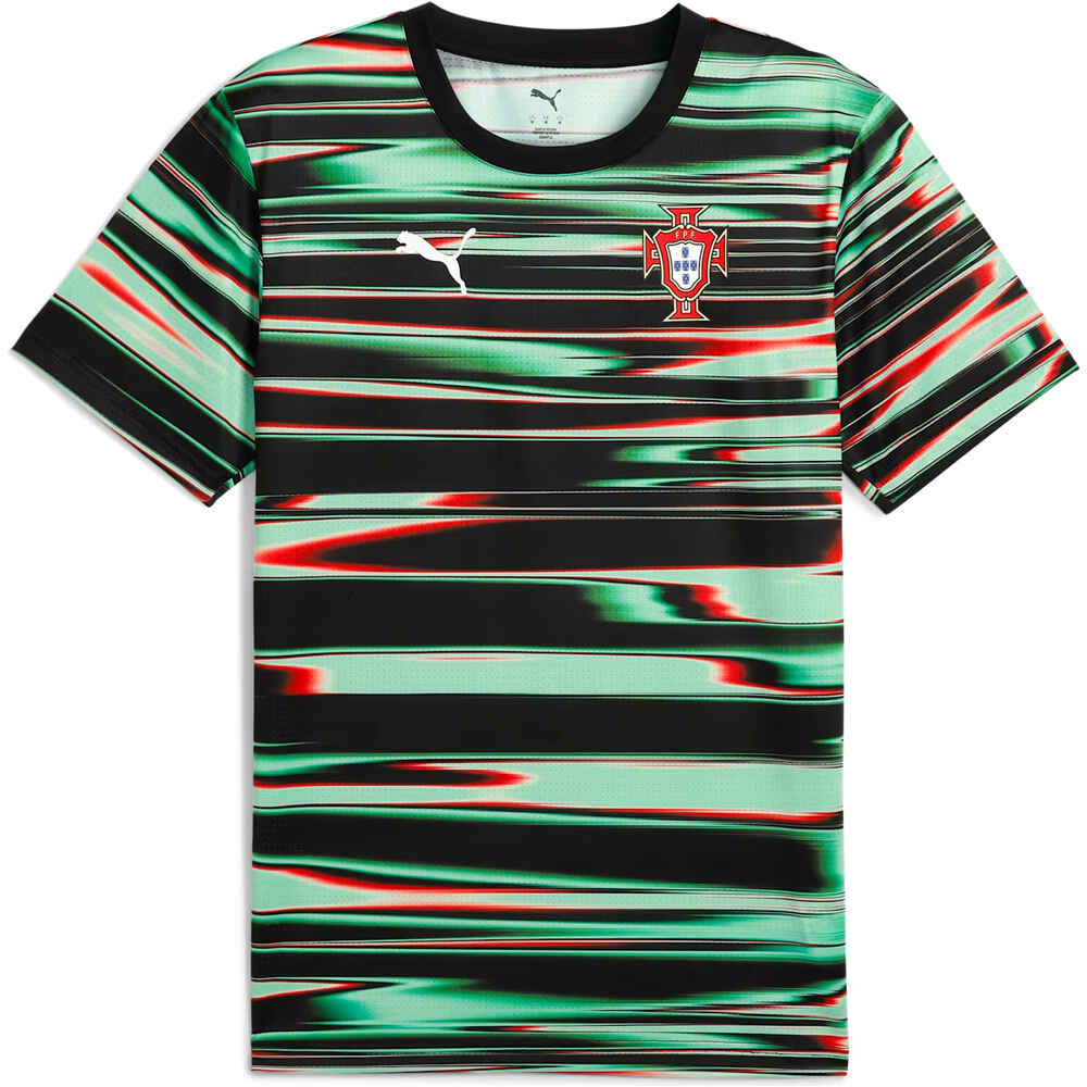 Puma camiseta de fútbol oficiales PORTUGAL 25 Prematch SS Jersey 04