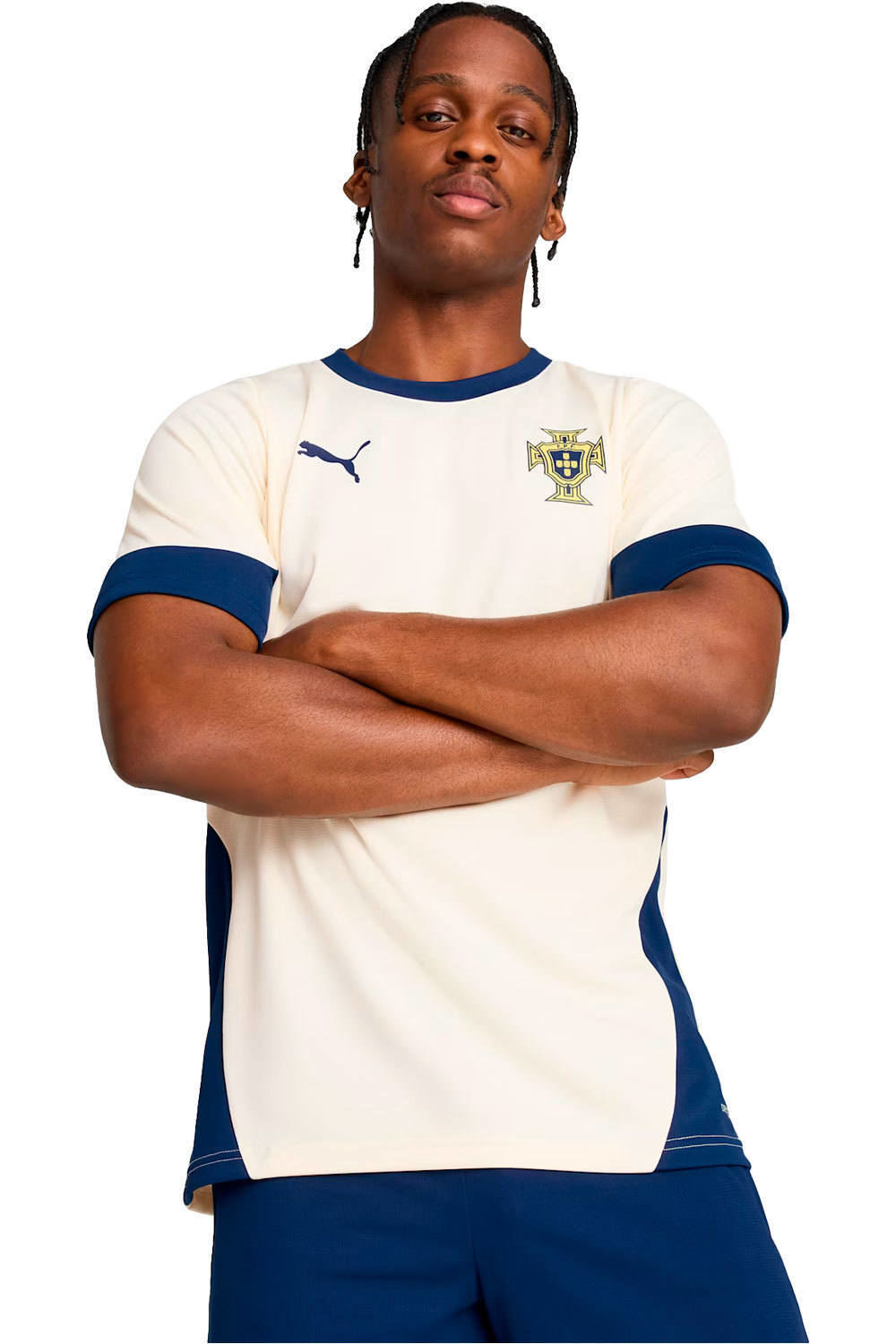 Puma camiseta de fútbol oficiales PORTUGAL 25 Training Jersey vista frontal