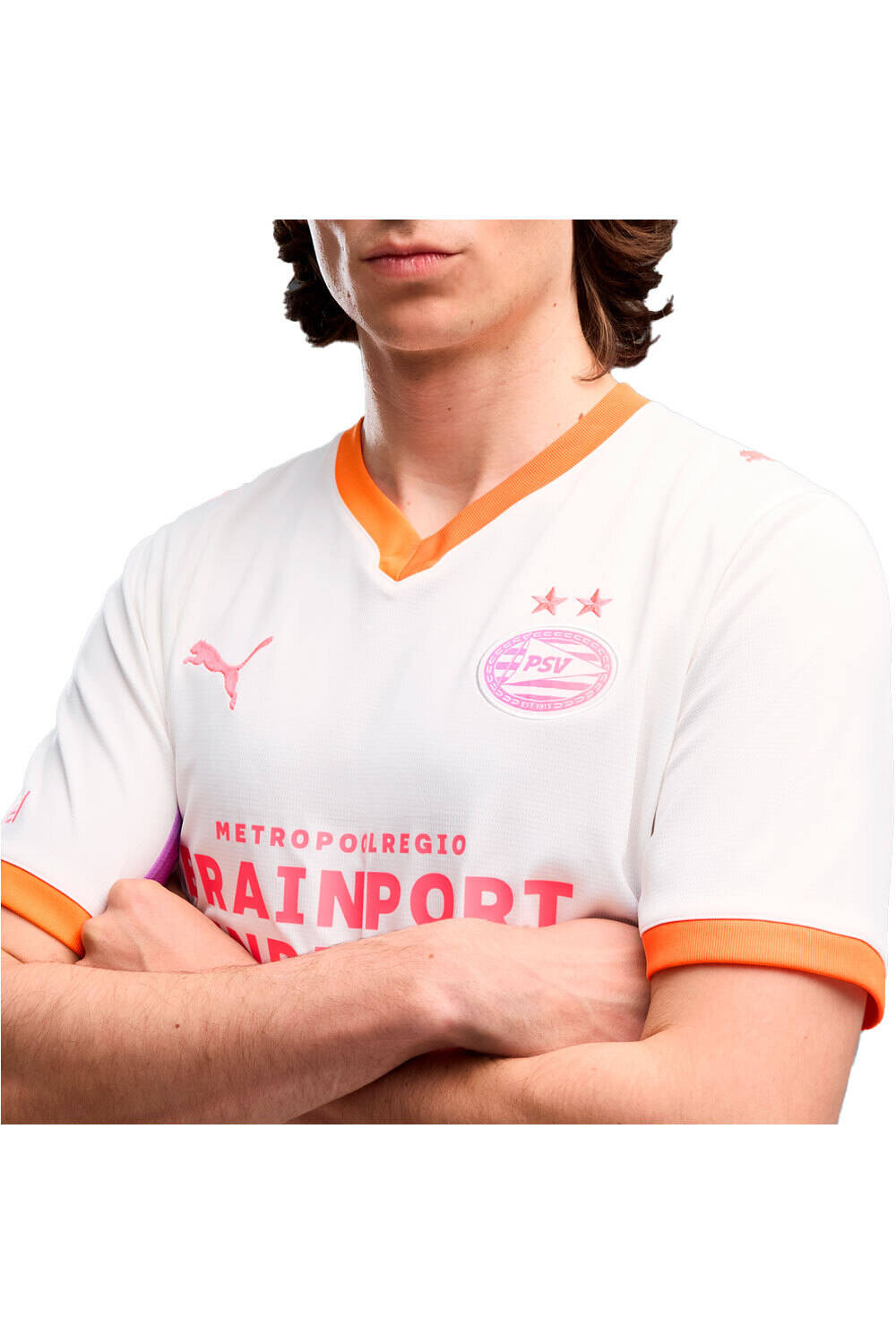 Puma camiseta de fútbol oficiales PSV Away Jersey Repl vista detalle