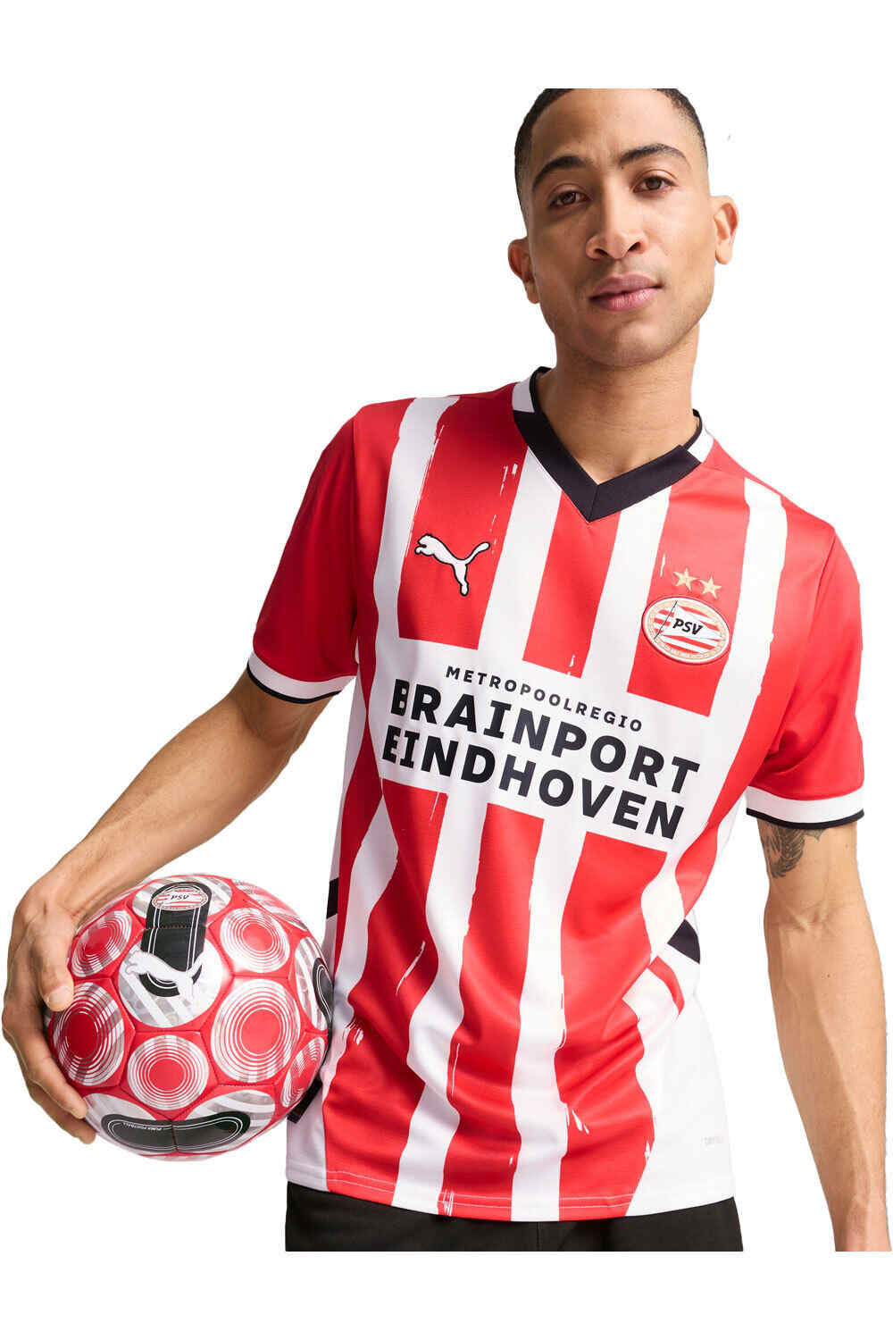 Puma camiseta de fútbol oficiales PSV Home Jersey Repl vista frontal