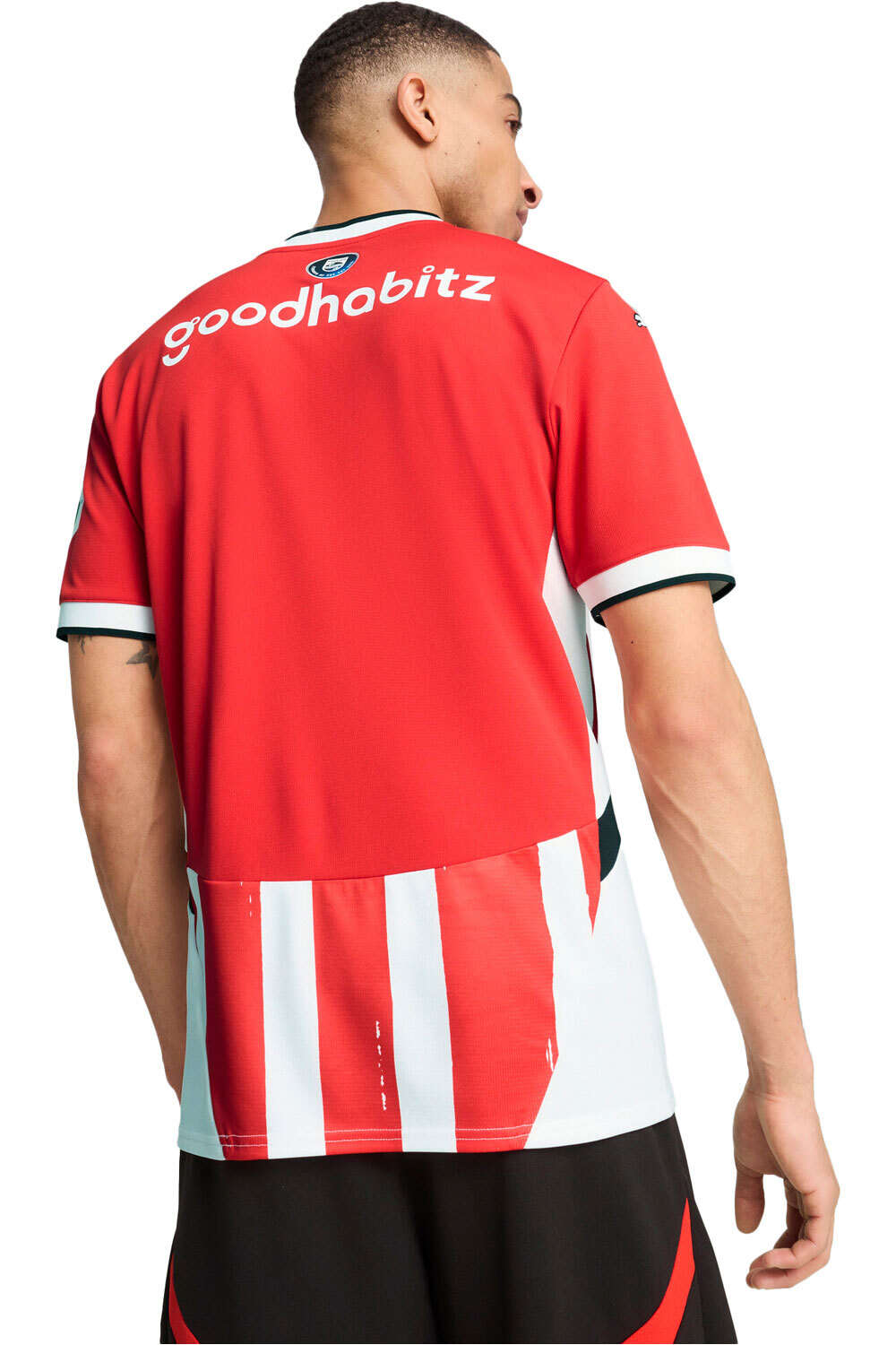 Puma camiseta de fútbol oficiales PSV Home Jersey Repl vista trasera