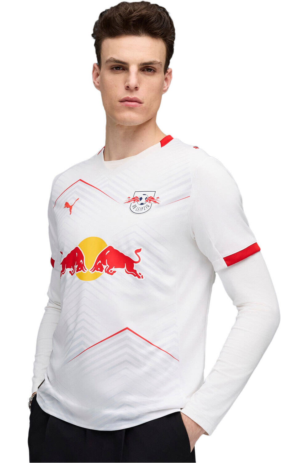Puma camiseta de fútbol oficiales RB LEIPZIG 26 Home Jersey Repl vista frontal