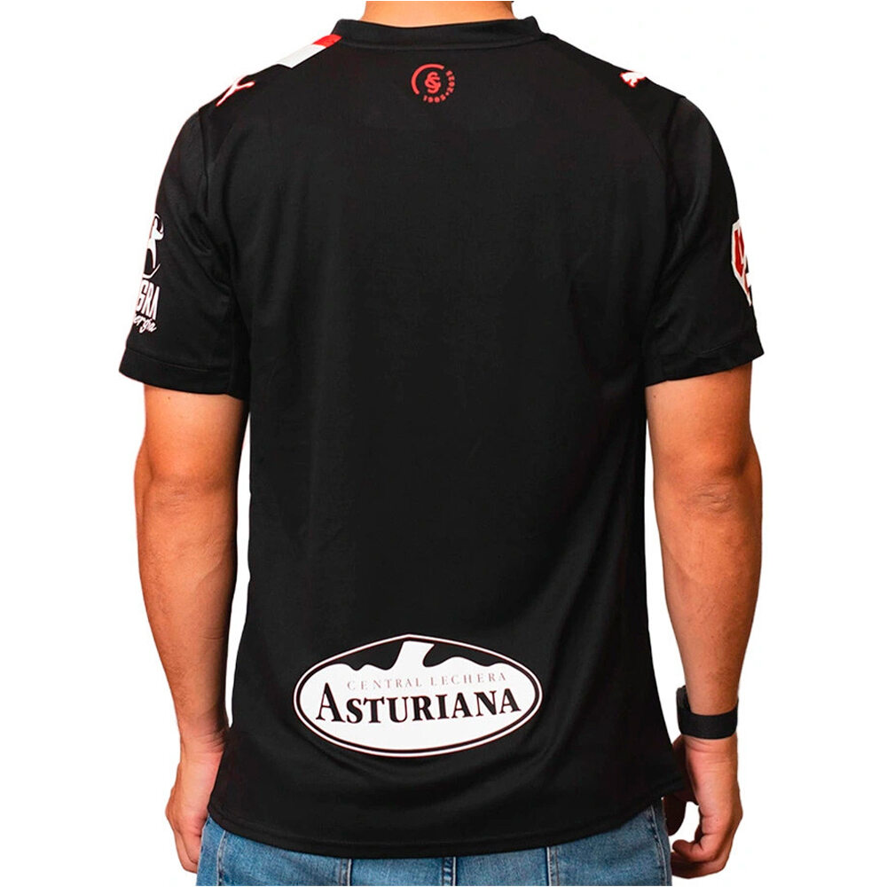 Puma camiseta de fútbol oficiales SPORTING GIJON 26 AWAY vista trasera