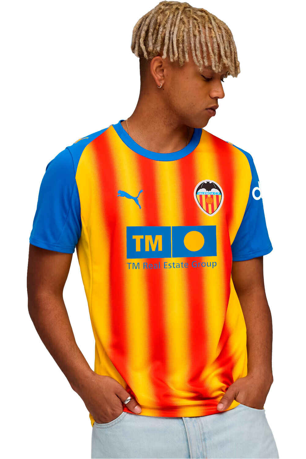 Puma camiseta de fútbol oficiales VALENCIA 26 3rd Jersey Repli vista frontal