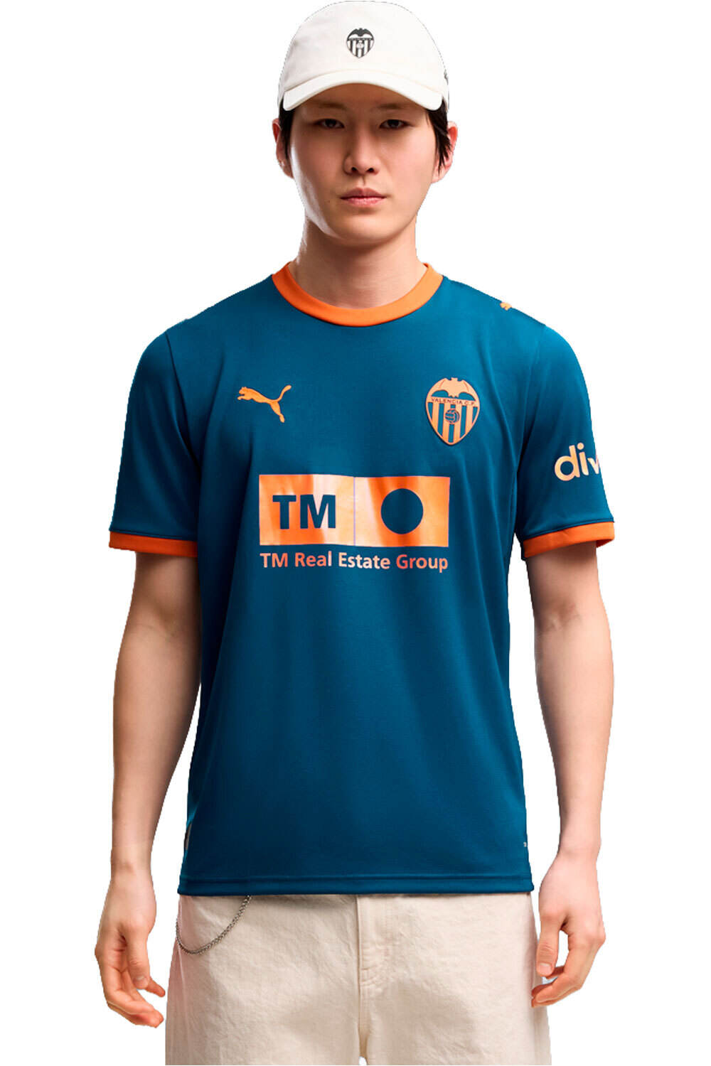 Puma camiseta de fútbol oficiales VALENCIA  27 JERSEY AWAY vista frontal