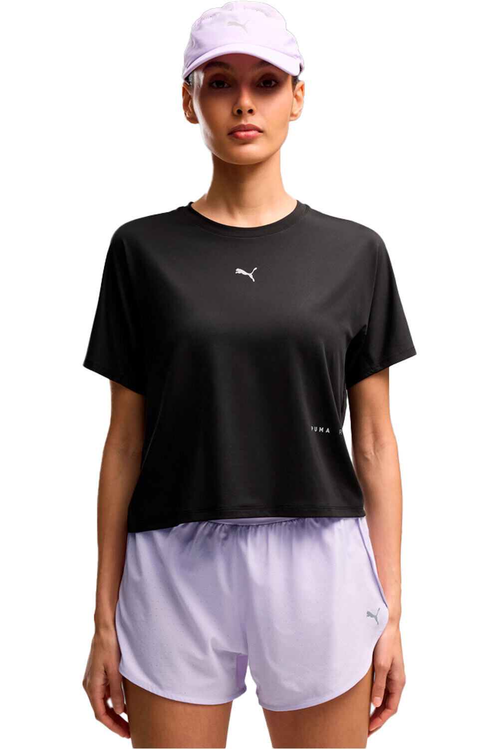 Puma camiseta entrenamiento manga corta mujer W Run BRIGHTSTRIDE C vista frontal