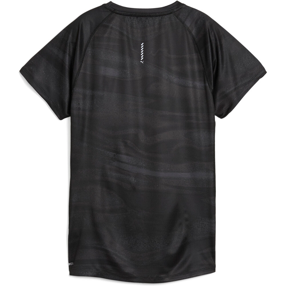 Puma camiseta entrenamiento manga corta mujer W RUN VELOCITY AOP TEE (POLY) 03