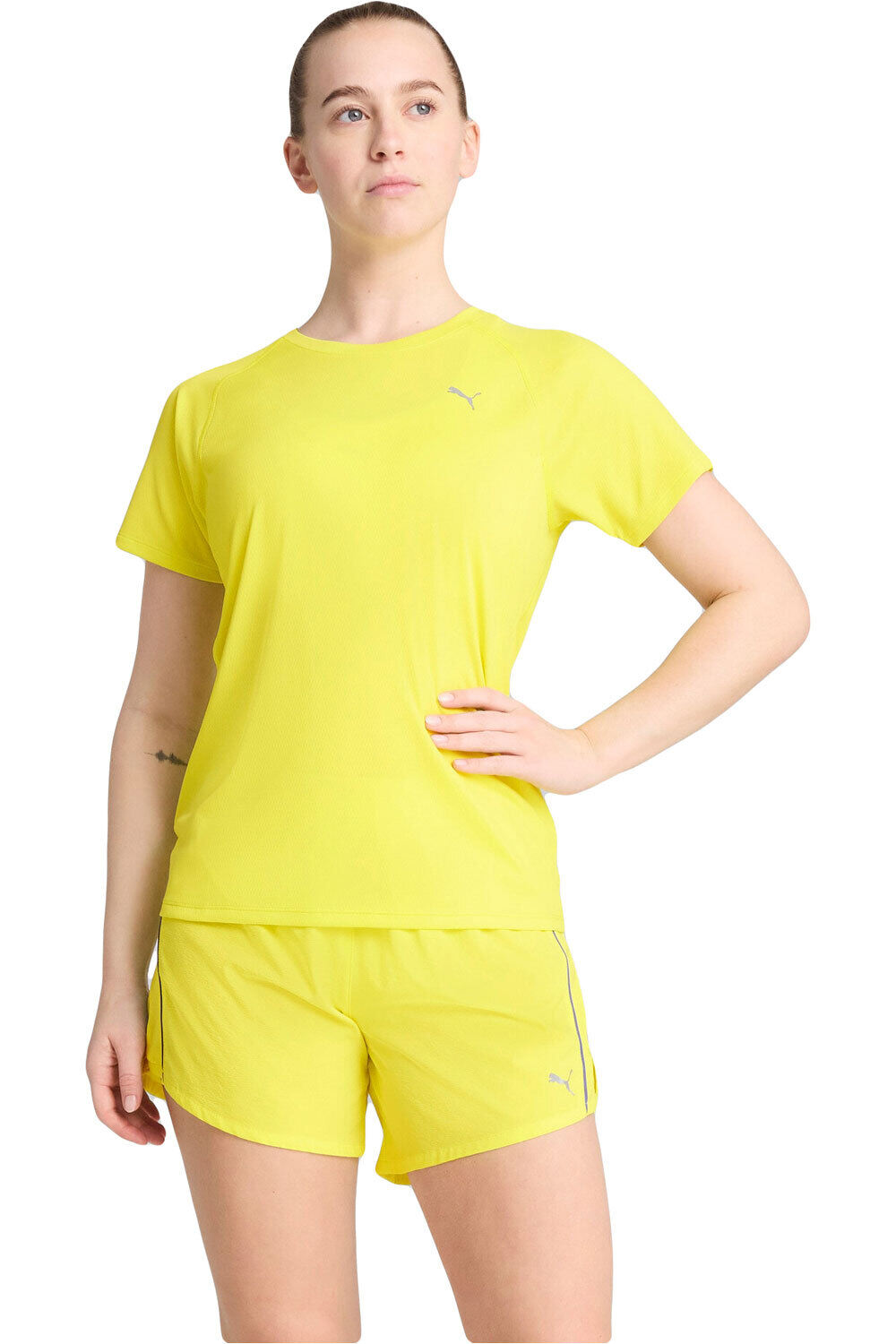 Puma camiseta entrenamiento manga corta mujer W RUN VELOCITY TEE (POLY) vista frontal