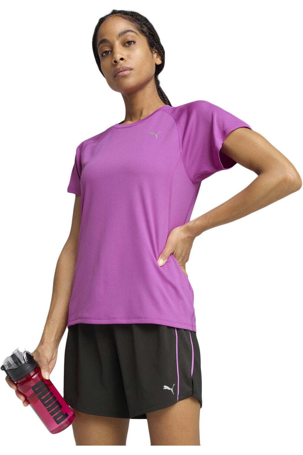 Puma camiseta entrenamiento manga corta mujer W RUN VELOCITY TEE vista frontal