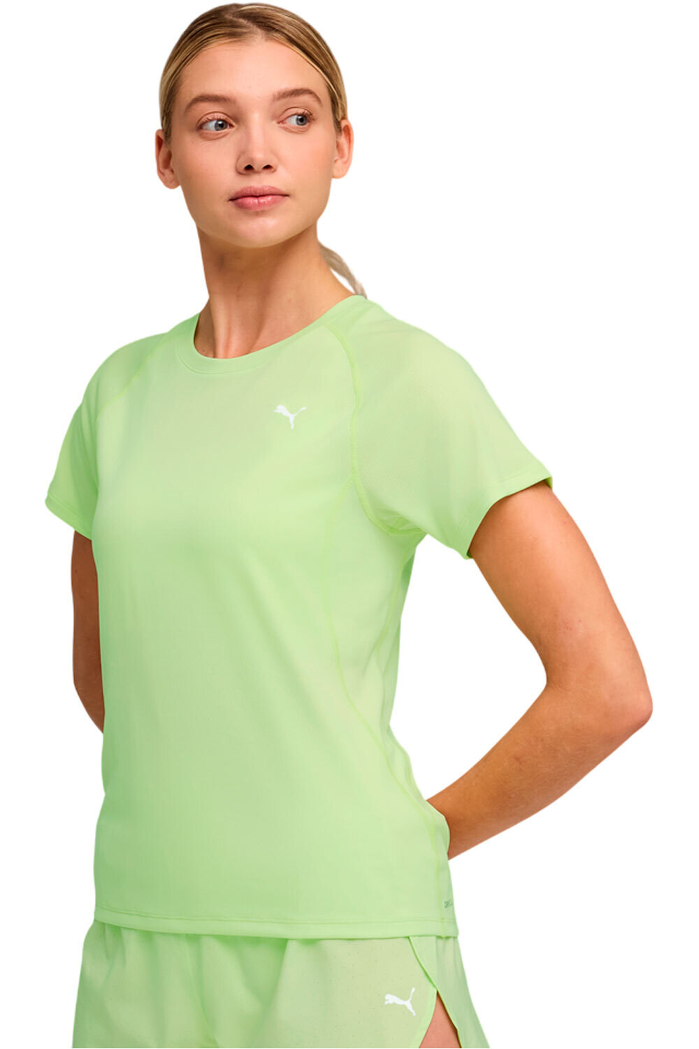 Puma camiseta entrenamiento manga corta mujer W RUN VELOCITY TEE vista frontal